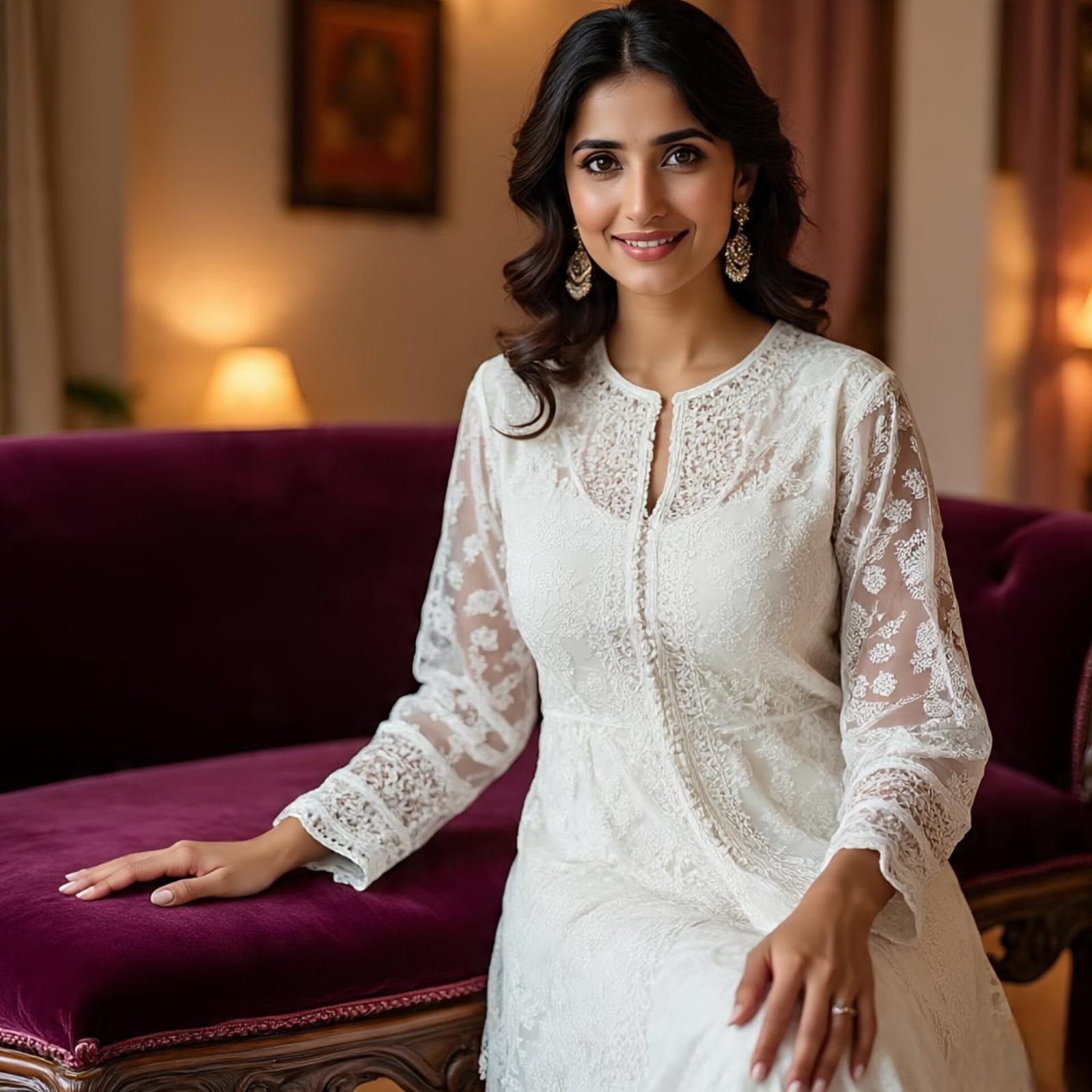 Kavya portfolio look 5 — Winter Collection